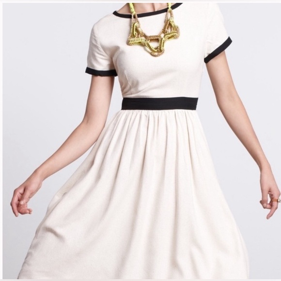 Anthropologie Dresses & Skirts - Anthropologie Tenoversix Silk Retro Style Dress, Size XS